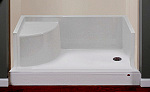 MTI seated shower base.